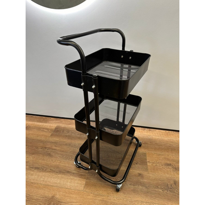 3 Tier Metal Multifunctional Trolley with Wheels