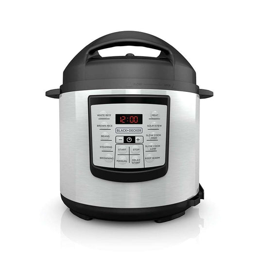 Black+Decker - 6 Quart Pressure Cooker (PR100SD)