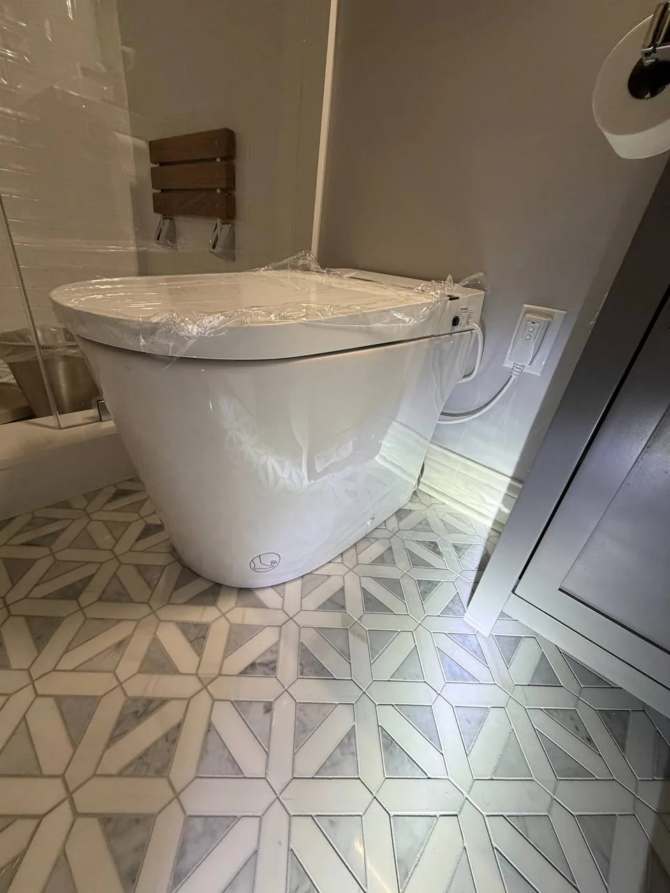 Toilet installation completed by VIV Home Solutions