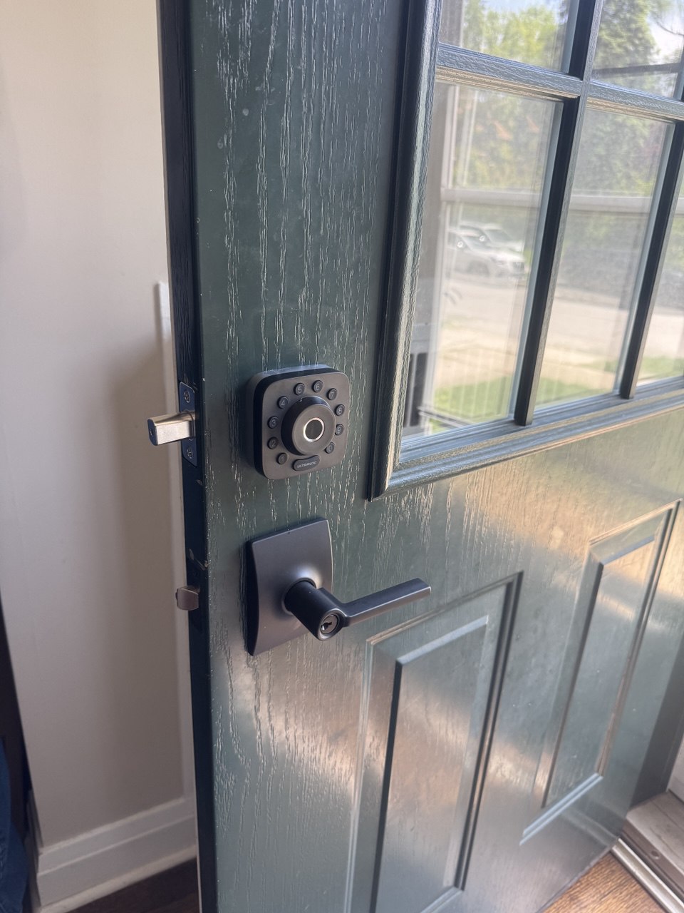 Smart lock installation